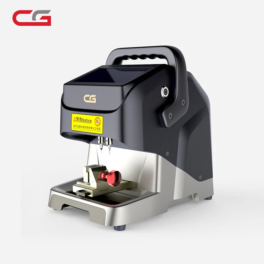 V3.3.8.0 CG  CG007 Automotive Key Cutting Machine Support both Mobile and PC with Built-in Battery 3 Years Warranty