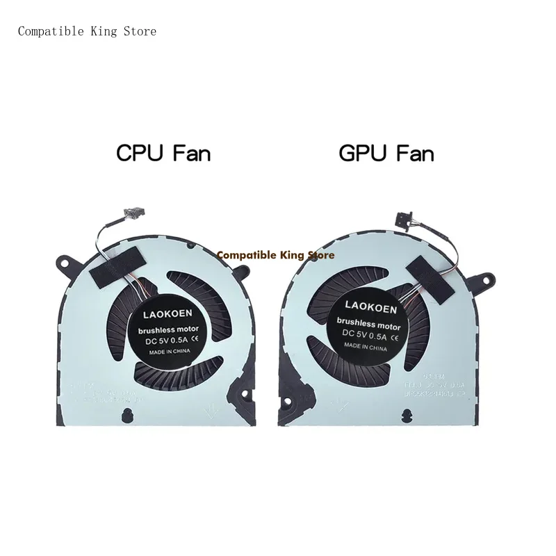D+CPU Cooling fans For Dell G3 3590 G3-3590 0160GM 160GM 04NYWG 4NYWG GPU Graphics card cooler fan New EG75070S1 1C070 1C060 S9A