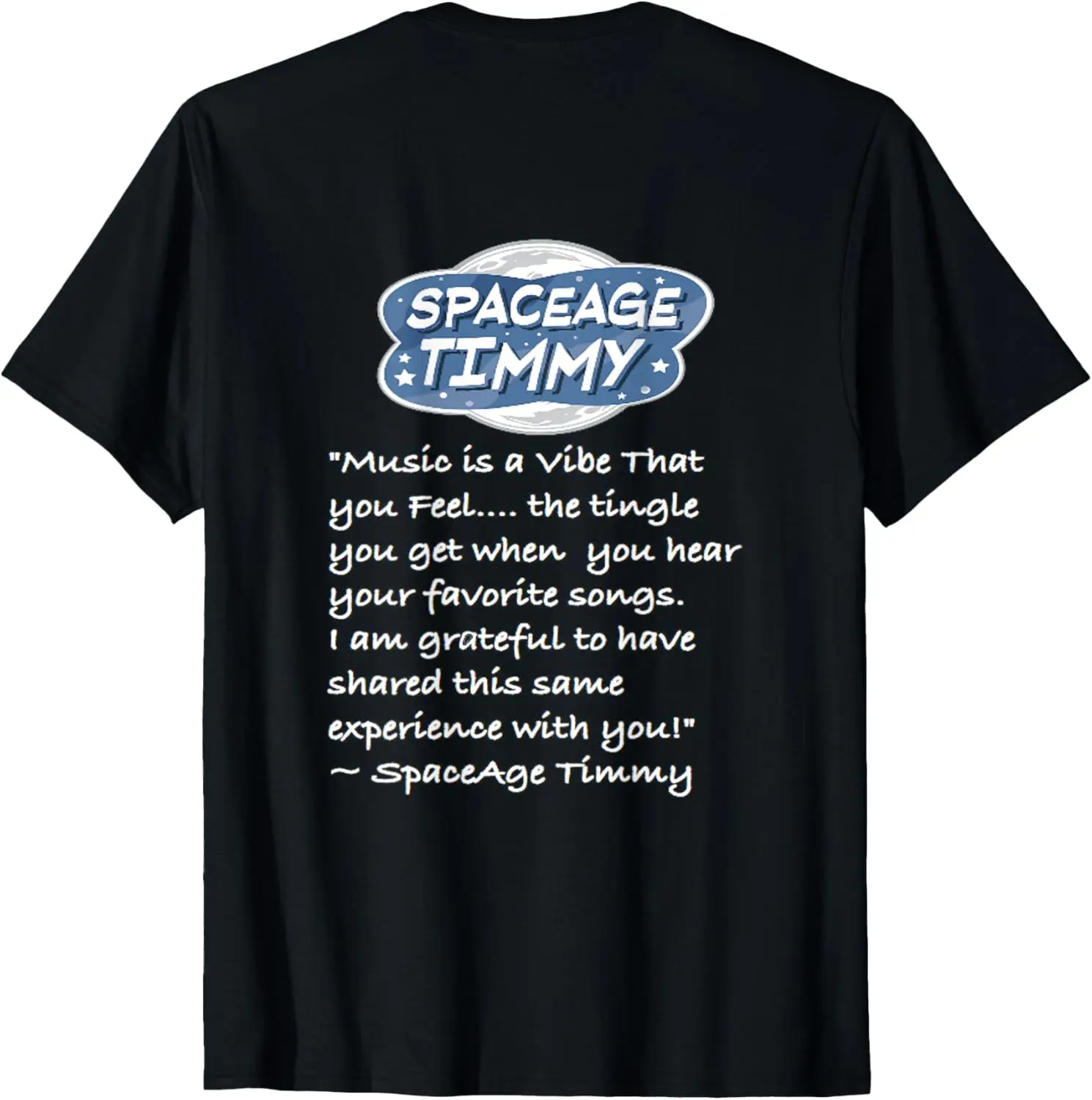 SpaceAge Timmy LED DJ Exculsive Merch T-Shirt