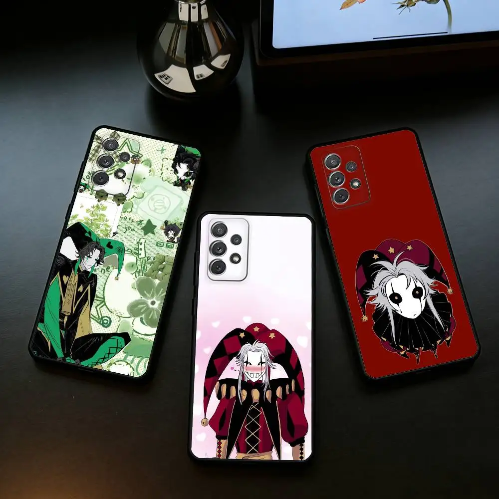 

T-The F-Freak C-Circus Soft Silicone Black Cover Phone Case For Samsung Galaxy A73,A72,A71,A70,A53,A52,A51