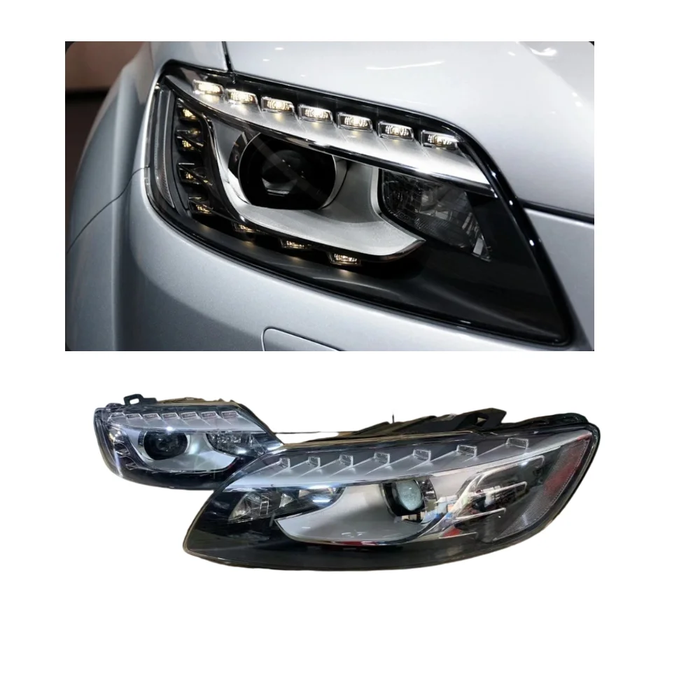 

Q7 Headlight 2011-2015 for Audi HID Xenon AFS Assembly Headlamp OEM Accessories European Version Car Front Auto Lighting