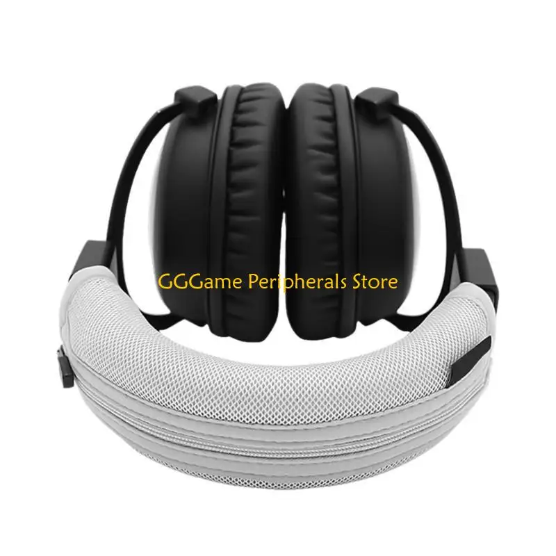 

U55B Headphone Headband Cushion Cover Fabric Headbeam Sleeve Easy To Use With Smooth Zippers For T5 3rd Gen Headphone