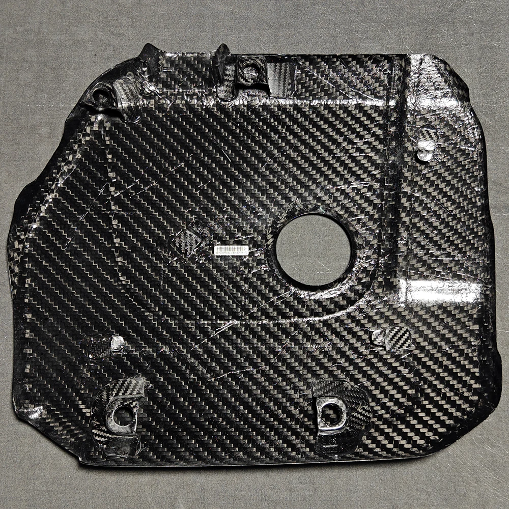 Genuine Carbon Fiber Material Car Engine Cover Glossy Twill Style 2018 On Replacement Type For Mini Cooper F54 F55 F56 F57 F60