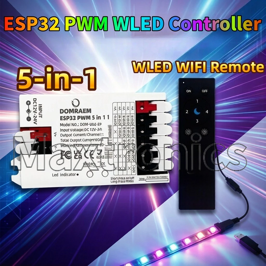 5-In-1 ESP32 Pwm Wl…
