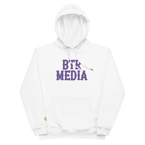 BTR Media Premium eco هوديي للجنسين المتضخم هوديي الصوف الدافئة طباعة عادية عالية الجودة yop الراقية الفاخرة الصوف الدافئة #2