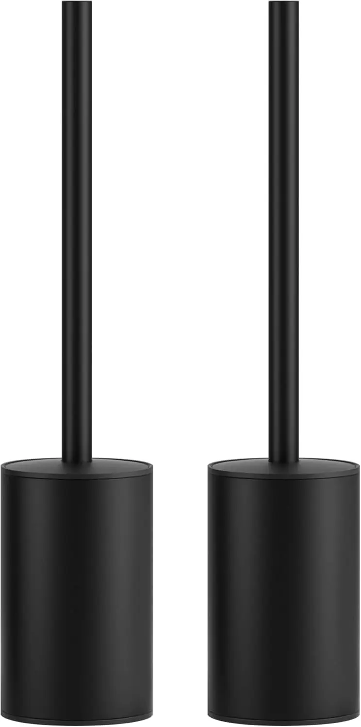 

Toilet Brush and Holder Set, 304 Stainless Steel Heavy Duty Base and Handle for Bathroom Deep Cleaning, Toilet Bowl Clea