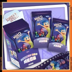 Inside Out Card Blind Box Stitch Inside Out 40pcs Movie Collection Card Growth Diary Cartoon Peripheral Kid Christmas Gift