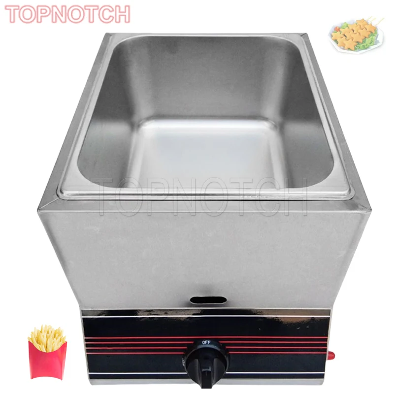 Commercial Gas Deep Frying Pan Gas Liquefied Gas Fried Machine Deep Fryer Fryer Fries Donut Fryer Chicken Chop Thickened