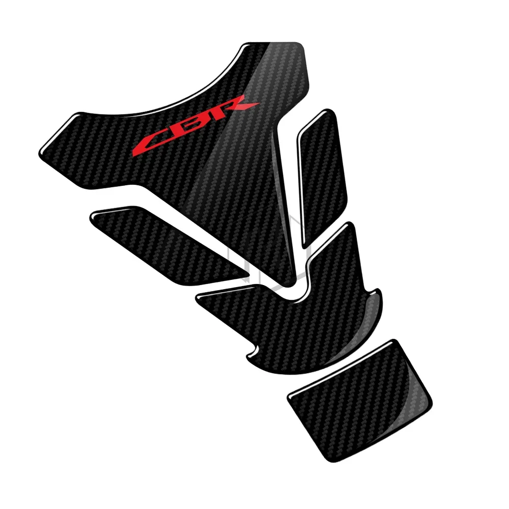 

for Honda CBR600RR CBR900RR CBR1000RR CBR1100XX 3D Carbon Look Motorcycle Tank Pad Protector Decal