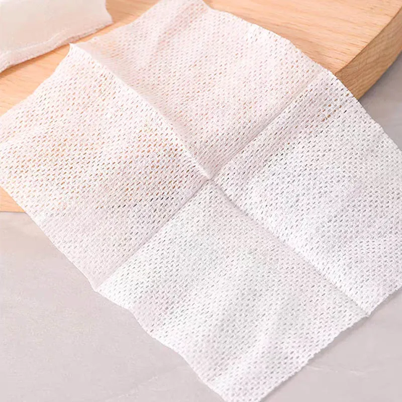 200PCS Wet Cotton Makeup Disposable Removal Double-sided Makeup Removal Cotton Portable Piece Breathable Facial Mask Paper