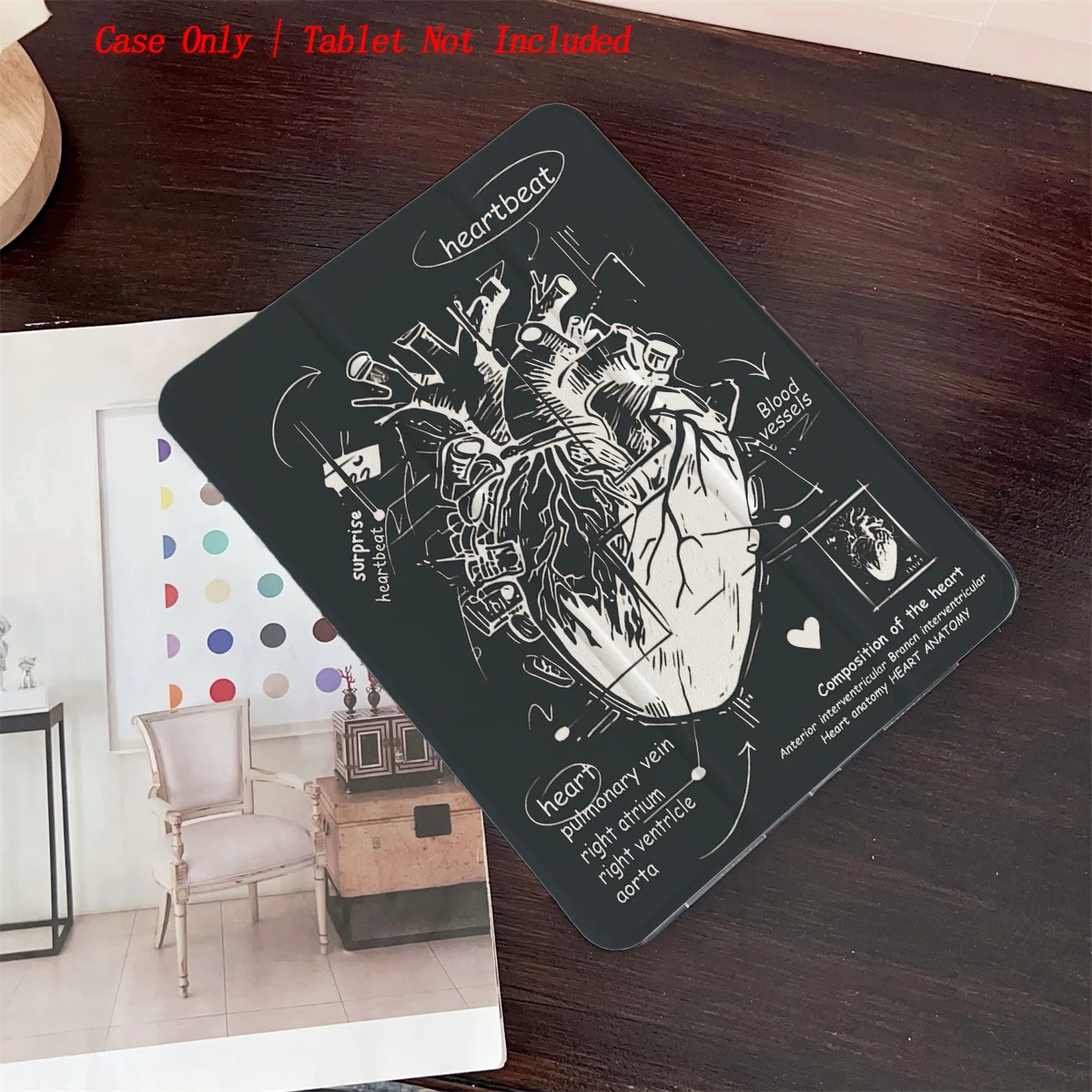 Slim Fit Premium TPU Tablet Cover, Shockproof Durable Lightweight Protective Case for iPad Samsung Huawei Honor Redmi Xiaomi