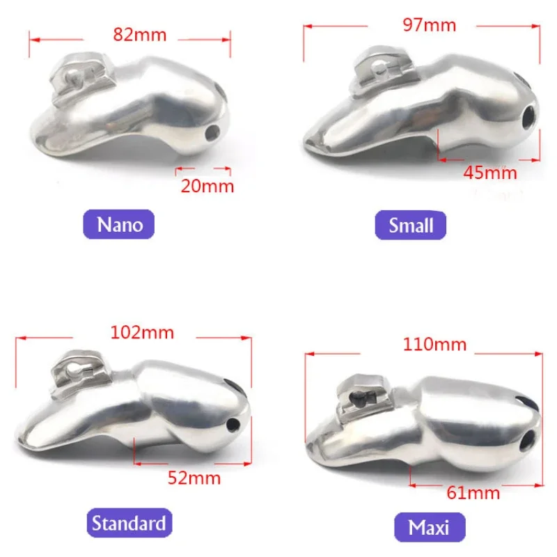 HT V3 Stainless Steel Chastity Device CB6000S Male Chastity Cage 5 Size Penis Lock With Penis Ring Sexy Toys For Men Adults Shop