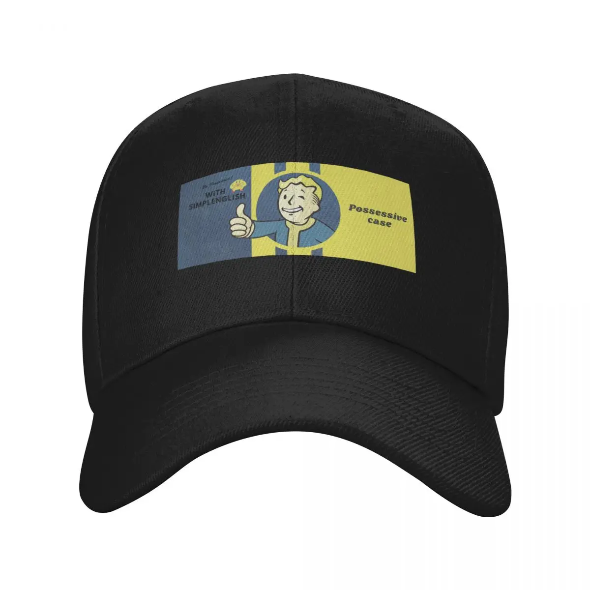 VAULT-TEC Prepare For The Future Possessive Case Baseball Cap Hat Leisure Adjustable Visor Sun Hat