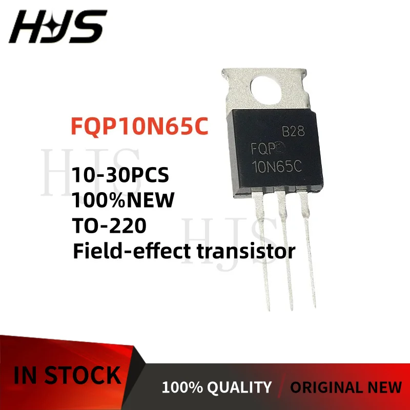 10-30PCS FQP10N65C …
