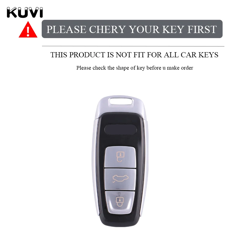 Soft TPU Car Remote Key Case Cover Shell Fob for Audi A3 A4 B9 A6 A7 4K A8 E-tron Q5 Q8 C8 D5 SQ8 Key Protection Bag Accessories