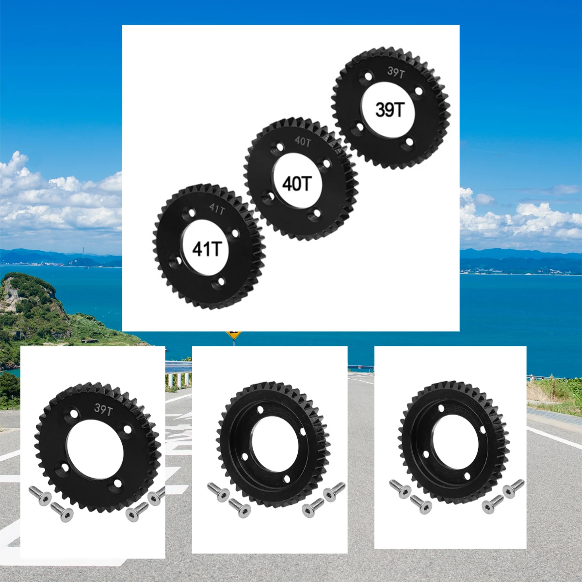 

GPM Harden Steel Spur Gear 39T/40T/41T For LOSI 1/10 Lasernut Tenacity Ultra 4 DB Pro