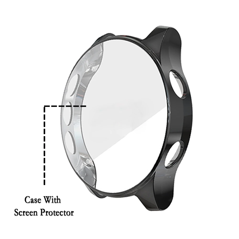 Etui z TPU etui na Garmin Forerunner 945/935 powłoka ochronna z folią ochronną z pełnym pokryciem miękki ekran środki ochrony