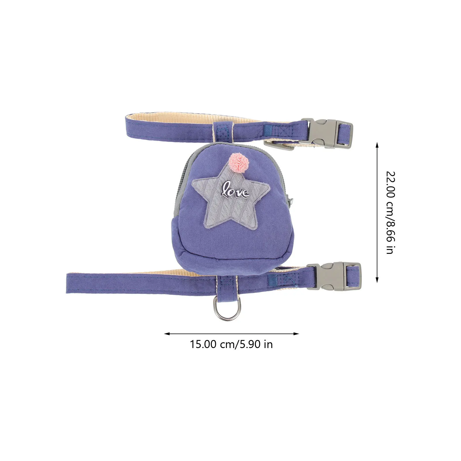 

Cat Leash Set High-Class Material Adjustable Outdoor Kitten Walking Rope Rabbit Pattern Safe Pet Harness Escape Proof Control