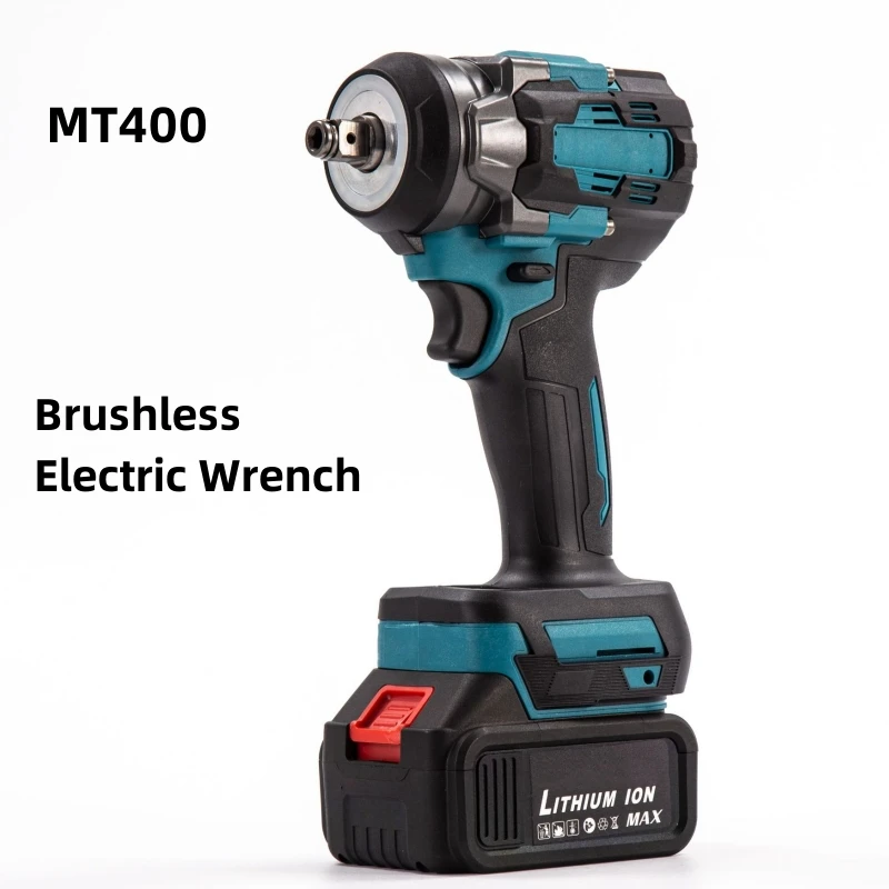 

MT400 Cordless Electric Impact Wrench Brushless Electric Wrench For Car Repair Only Tool High Torque Impact Power Tools