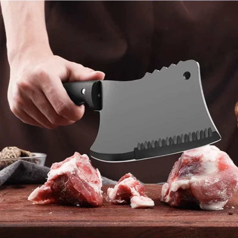 Kitchen knife New knives for Chinese chefs Chinese kitchen knife, blade knife - cutting meat, chopping small bone knife-1pcs