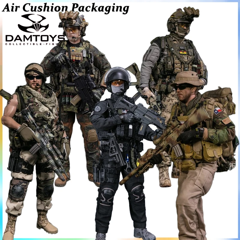 

DAMTOYS Оригинальная фигурка спецназовца-штурмовика в масштабе 1/6, серия «Модернизированные спецподразделения», модель игрушки