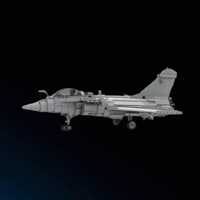 

NEW 861PCS MOC Creative Model Dassault Rafale M Technology DIY Assembly Building Blocks Display Birthday Gift Decoration Home