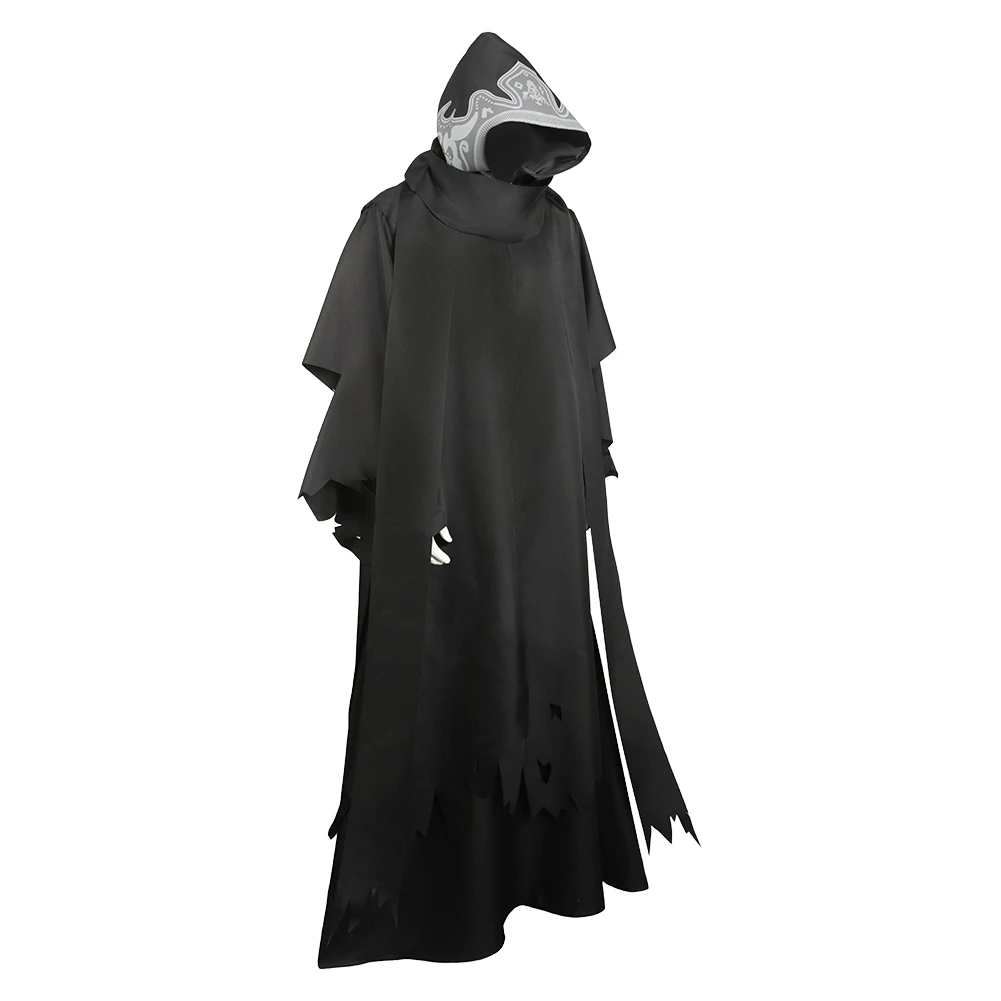 Reunião Nuvem Cosplay Fantasia Fantasia Fantasia Fantasia para Homens e Mulheres, Manto Encapuzado, Robe, Cachecol, Roupas de Halloween, Fato De Festa De Carnaval