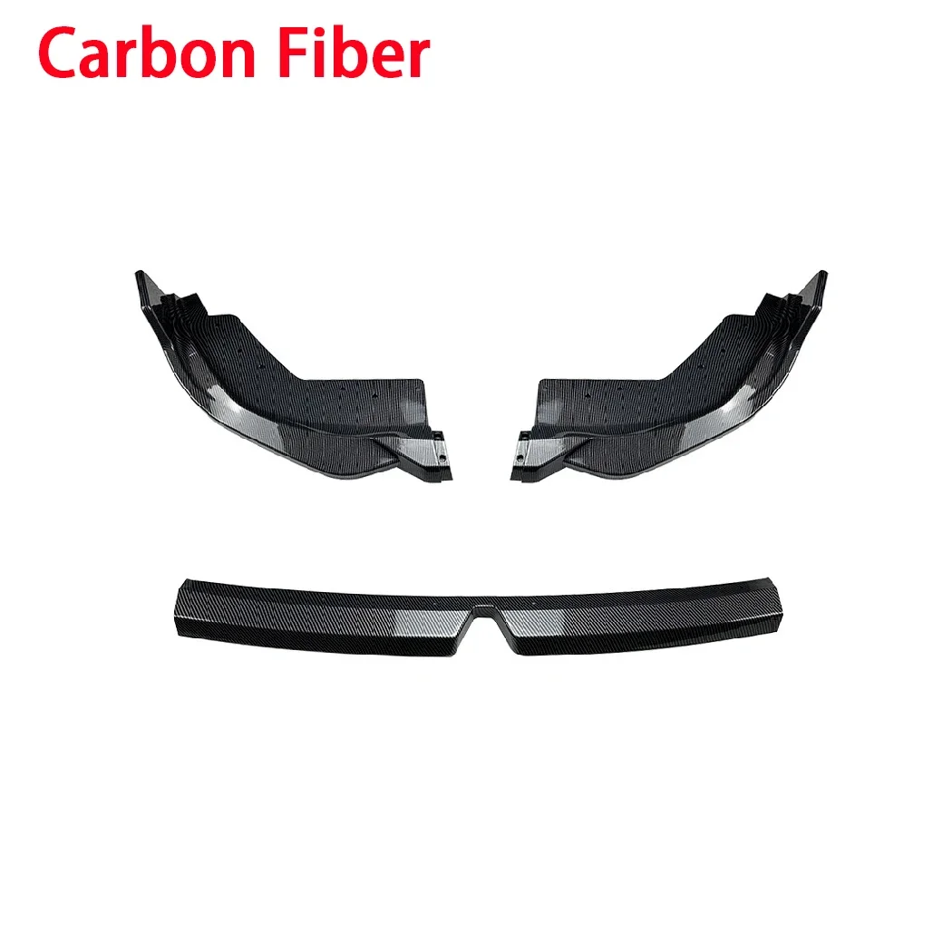 

3pcs/set Car Front Bumper Lip Diffuser Spoiler for BMW 3 Series G20 G28 320 325 330 LCI 2023-2025