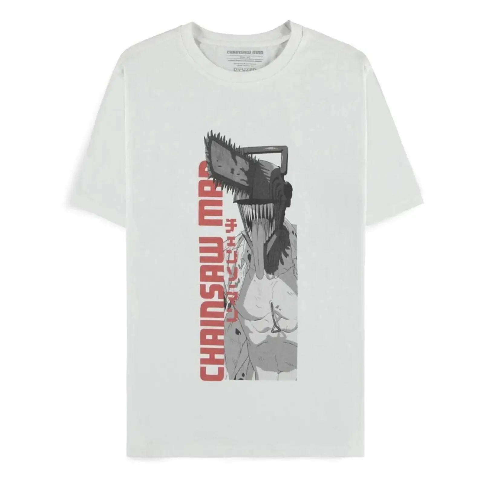 Camiseta Kettensäge Mann blanca, estilo vintage, lavada, suave, para uso diario, informal, streetwear, unisex, ropa de diseñador