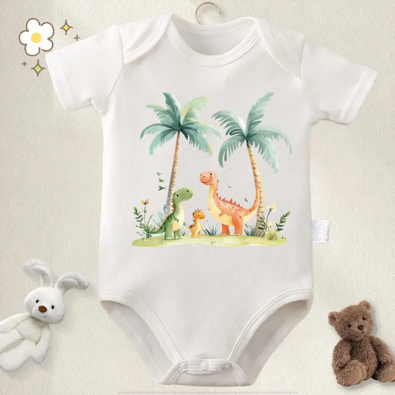 

100% Cotton Bodysuit Cool Baby Dragon Happy Family Onesie Comfortable Cloths for Baby Jumpsuit for 0 To 12 Months Newborn