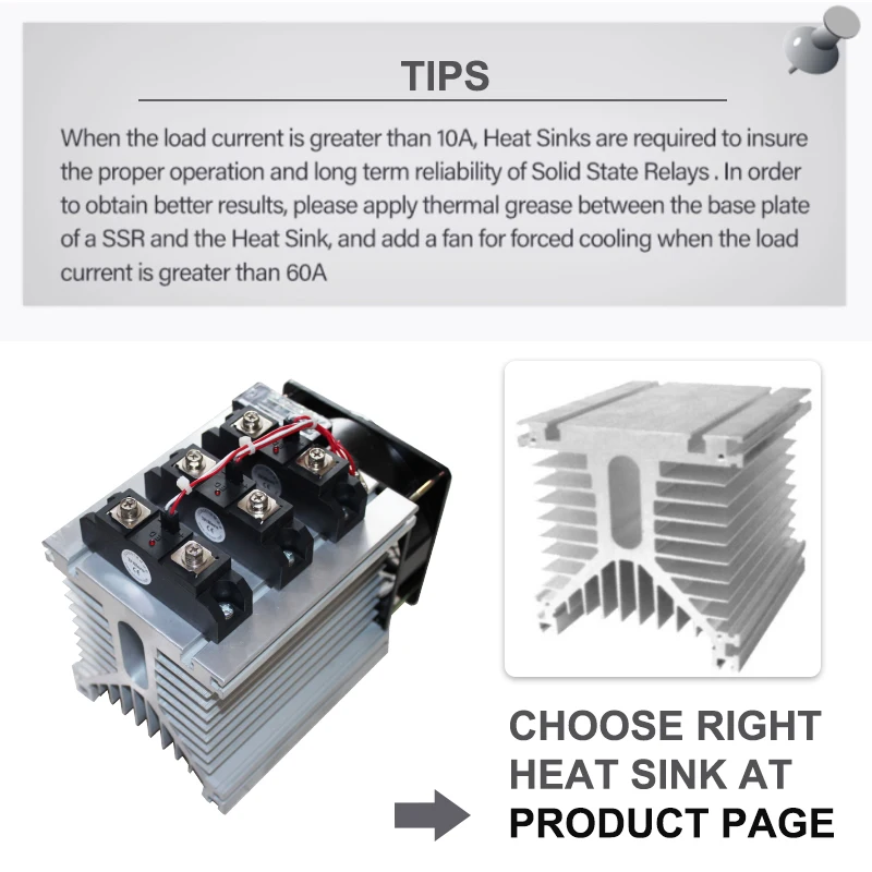 Industrial solid state relay Photo isolation DC-AC AC-AC 200A 300A 400A Built-in RC Low power consumption SSR relays