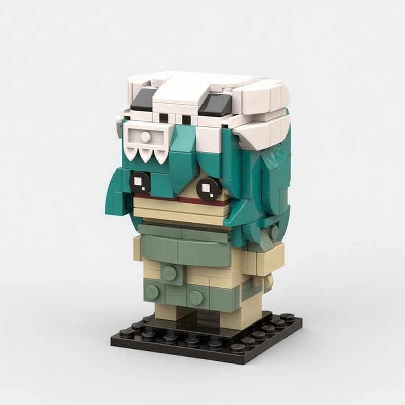 

202pcs MOC Bleaching Nelliel Elegant Masked Warrior DIY Model Building Blocks Birthday Toys Gift