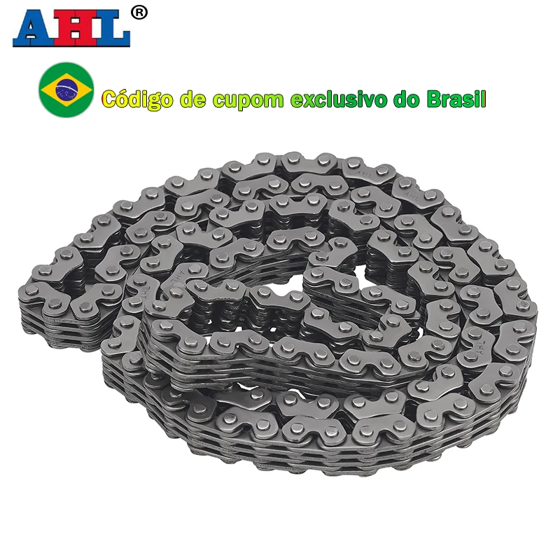 Árvore de Cames da motocicleta Corrente do Sincronismo Para HONDA Sportrax CRF450R 2002-2008 CB650 CRF450X TRX450R TRX400EX TRX400X CB650C CB650SC 650