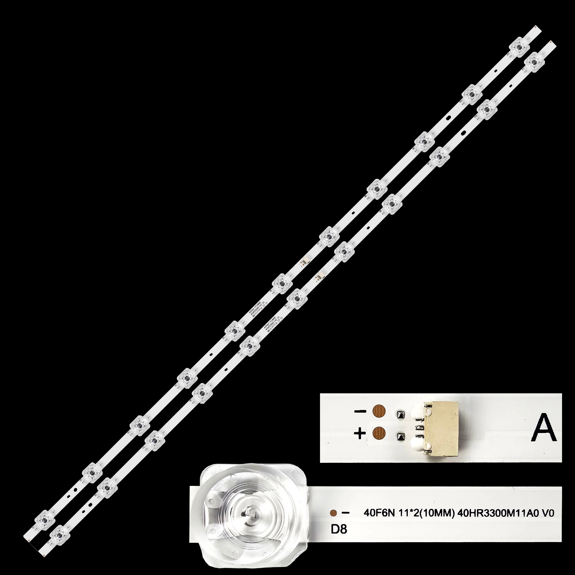 1/5/10 Комплект светодиодной ленты подсветки для L40S60A 40M9F 40S66 40F6N 11X2 (10 мм) 40HR3300M11A0 V0 PH43N91