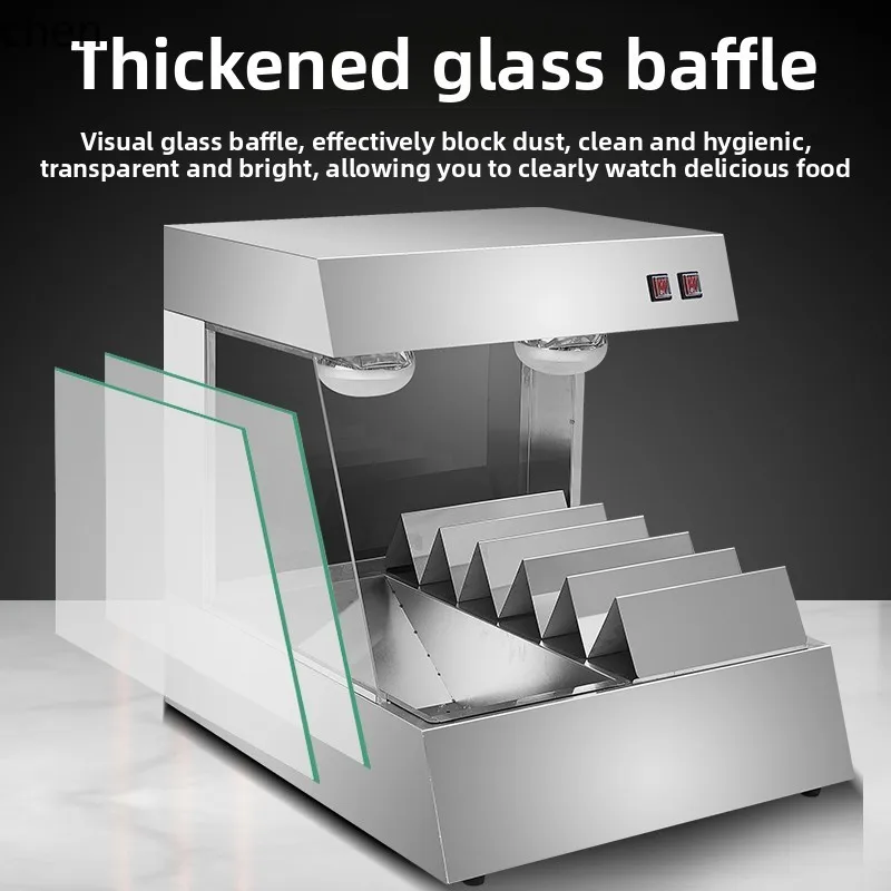 ZML desktop patatine fritte workstation console serbatoio di controllo dell'olio commerciale attrezzatura per hamburger di pollo fritto