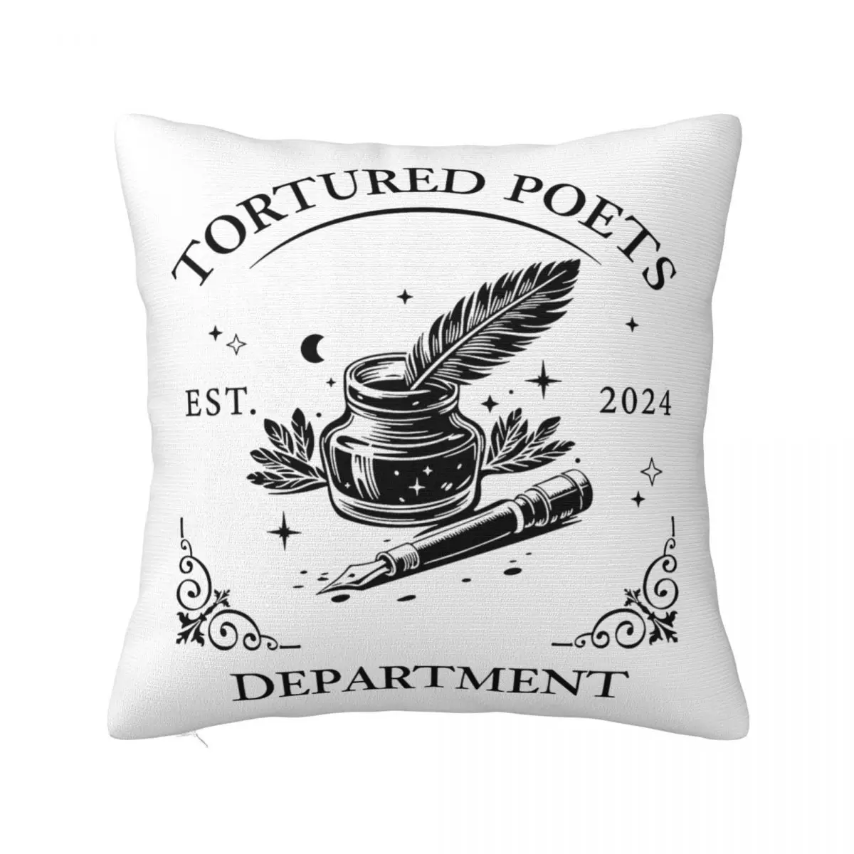 The Tortured Poets Department TTPD Square Pillow Case Cushion Covers Creative Decorative Throw Pillow Case Cover for Car 45*45cm