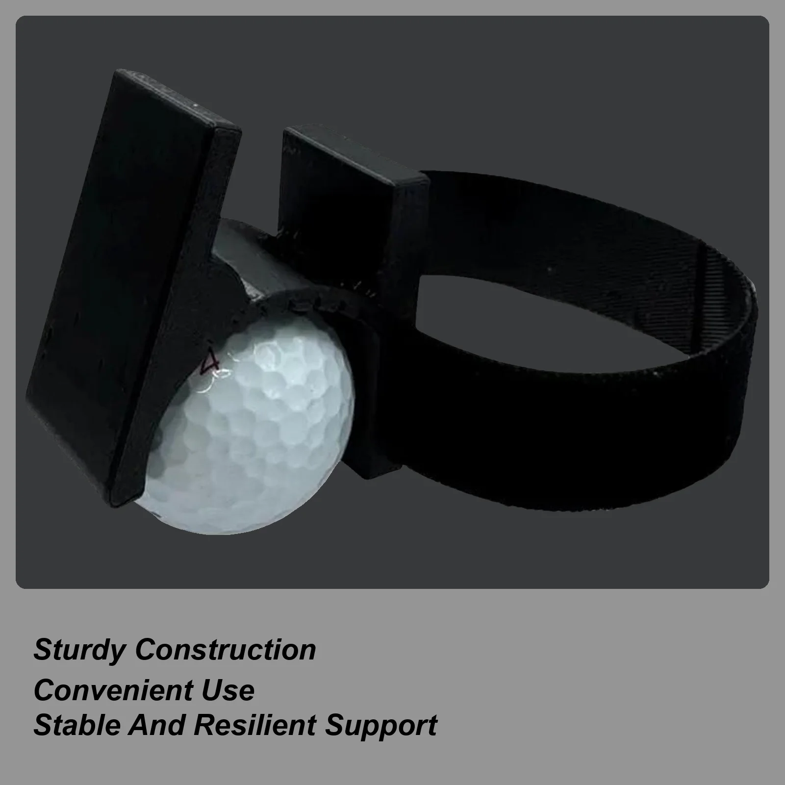 

Golf Stand Golf Ball Ankle Holder Prank Funny Portable Organizer for Outdoor Men Sports Women Easy Access Enthusiasts Storing