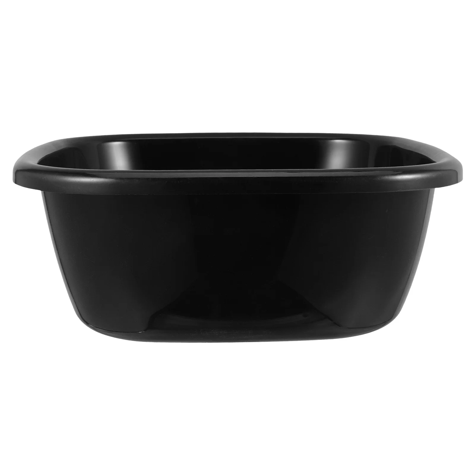 

Plastic Washing Basin Square Large Capacity Multifunctional Tub For Clothes Face Hair Shampoo Dish Bottles Household