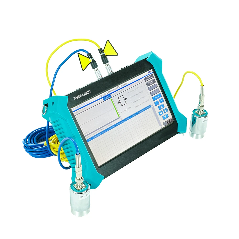 Ndt Equipment Ultrasonic Pulse Velocity Tester Upv Tester Concrete Strength Testing