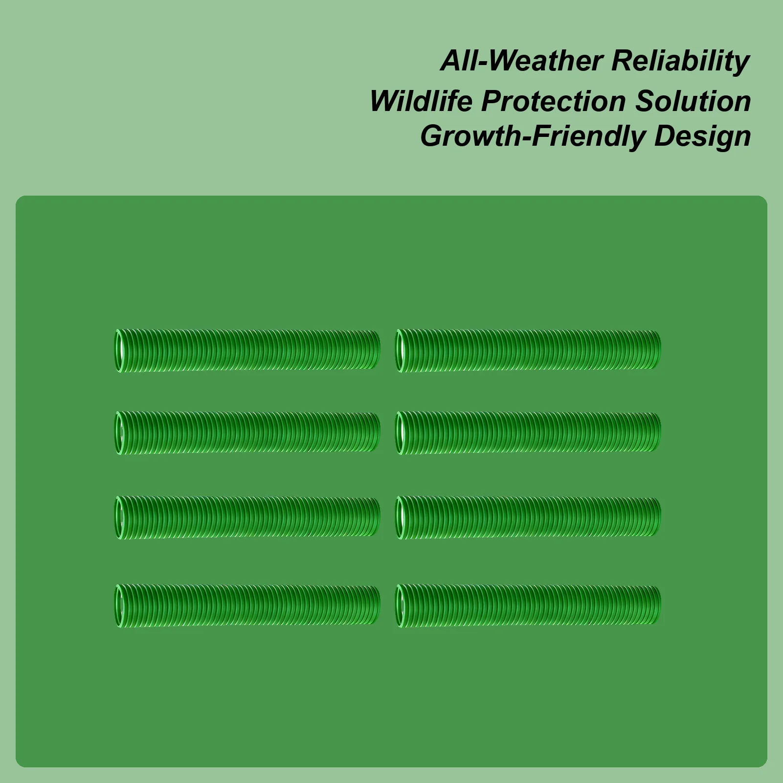 

Tree Protectors 8 Piece Tube Wrap Plant Covers Tree Trunk Protector Guard For Sapling Winter Animals Patio Lawn Garden Cats