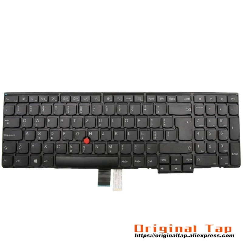 PL Polish Keyboard for Lenovo Thinkpad P50s T560 W540 T540p W541 T550 W550s L540 L560 04Y2369 00PA596 00PA637 04Y2447