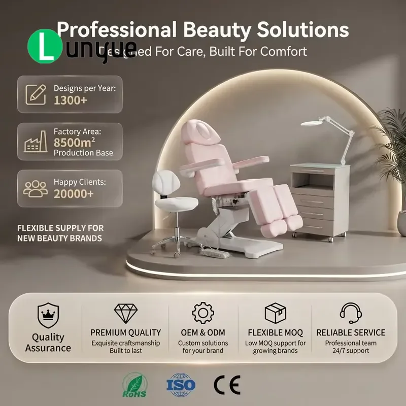 5 Motor Electric Adjustable Examination Treatment Chair Split Legged Ergonomic Podiatric Foot Care Clinic Furniture
