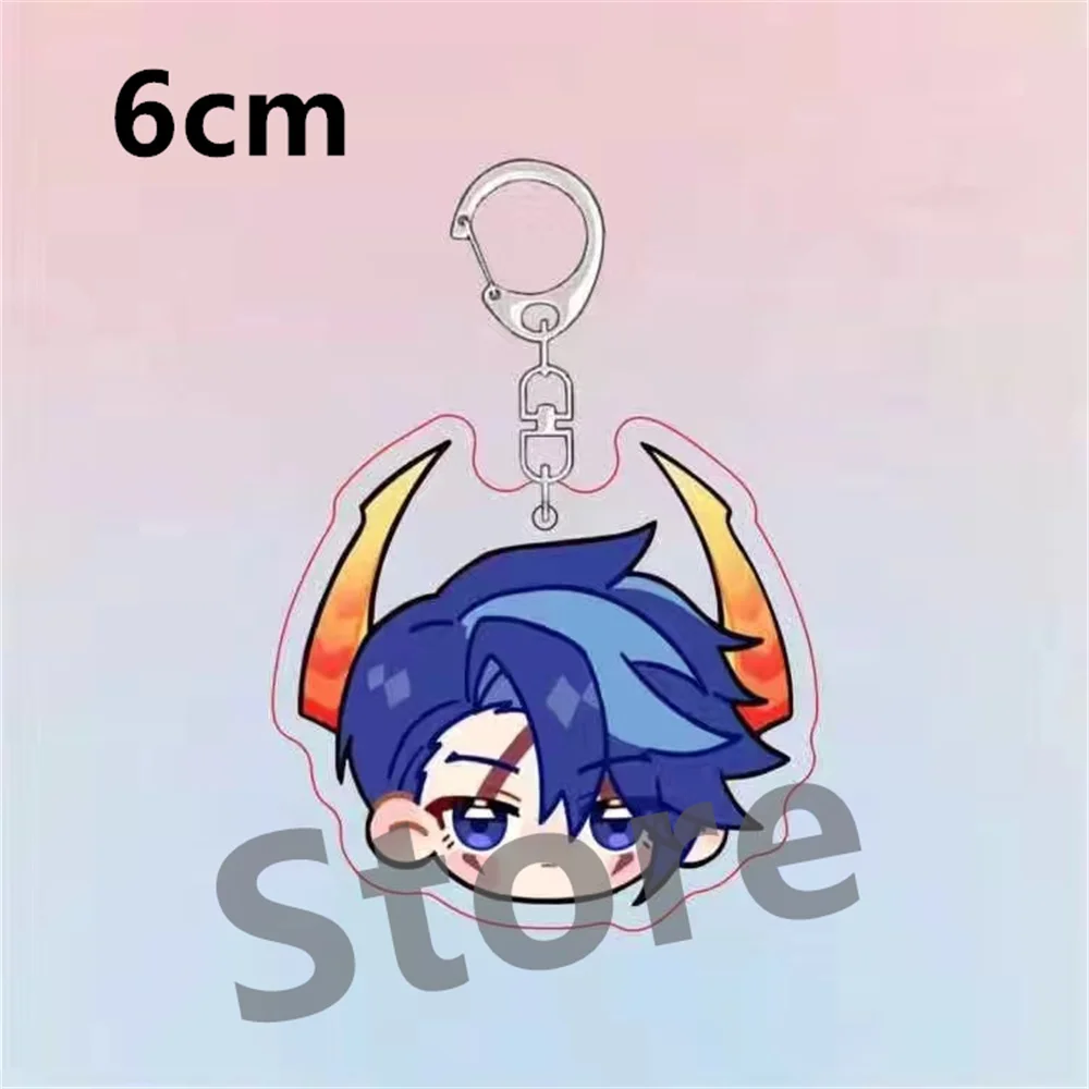 League of Legends Animation Game Peripheral Toy Acrylic Pendants Keychain Garnish Accessory Anime Figures Collection Gift