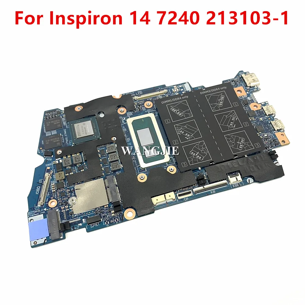 

For DELL Inspiron 14 7420 2-in-1 Laptop Motherboard 213103-1 CN-0DC5DP 0DC5DP i5-1235U CPU MX550 2GB 100% Working