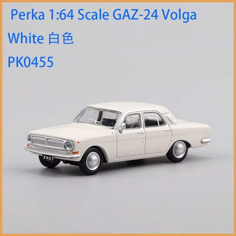 Perka 1:64 Scale GAZ-24 Volga Alloy Car Model Ornament Souvenir