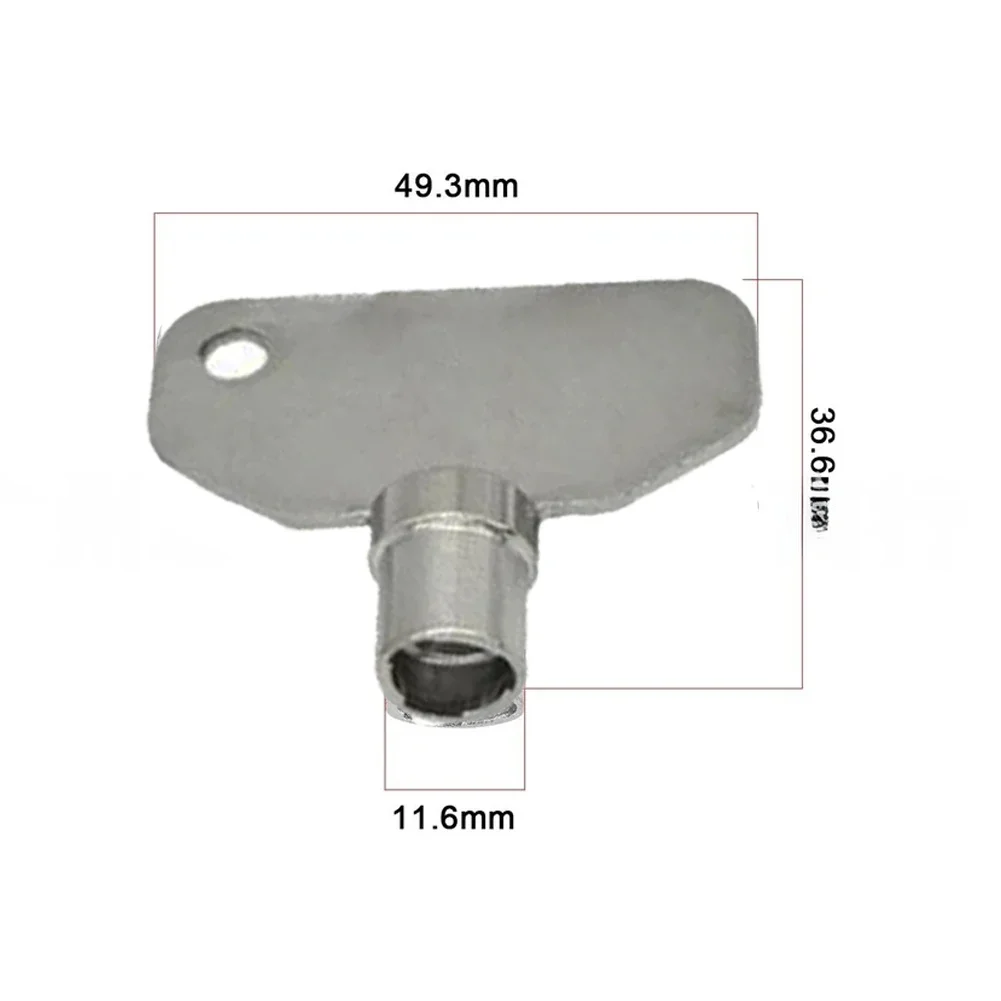 Two Functional Keys for Southco E3-5-15 and E3-26-715-15 Gas Locker Box Locking Systems in For RV and For Motorhome Environments
