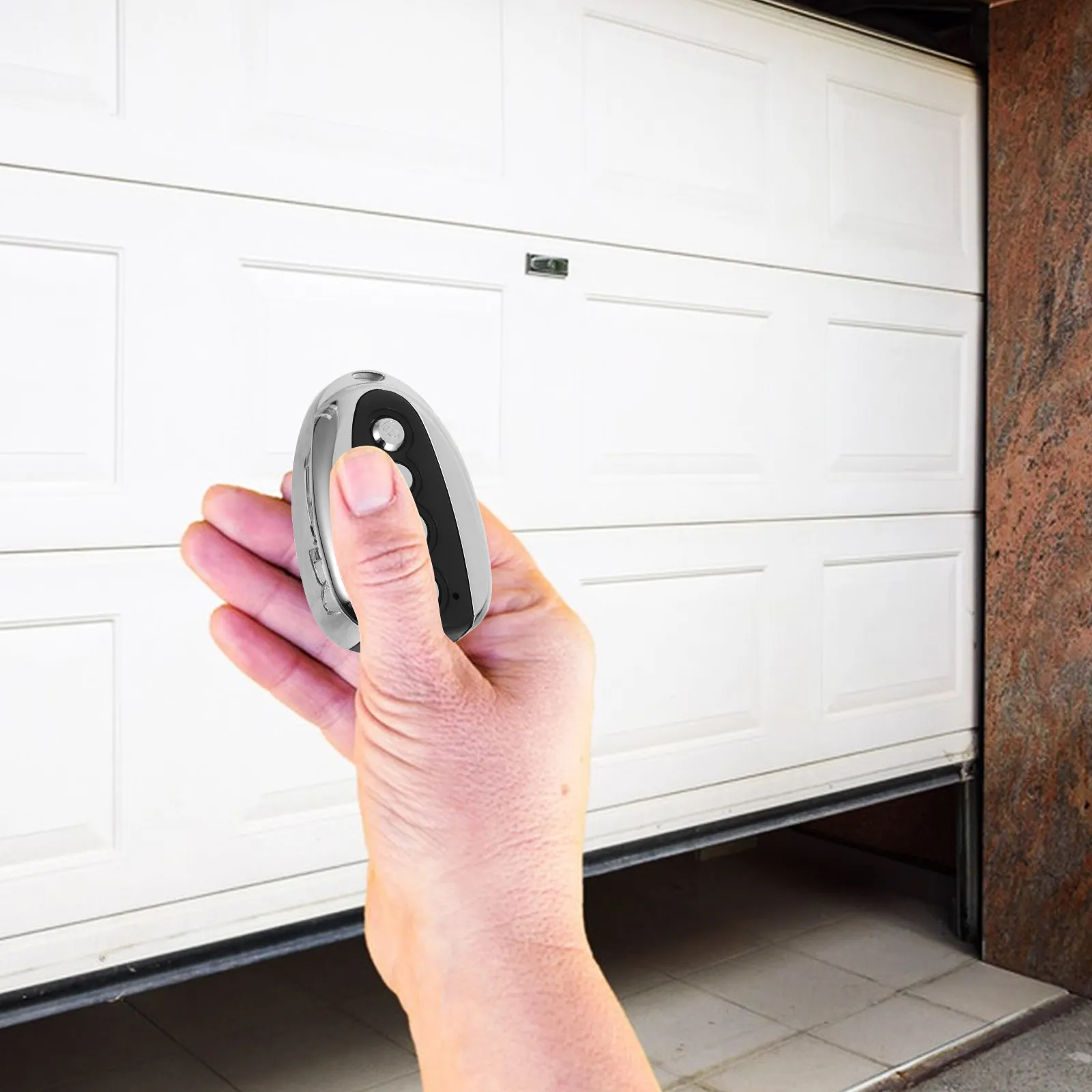 

Rolling Code Gate Remote Control 4-Button Transmitter for Automatic Swing Sliding Garage Door Opener Electric Gate Hardware