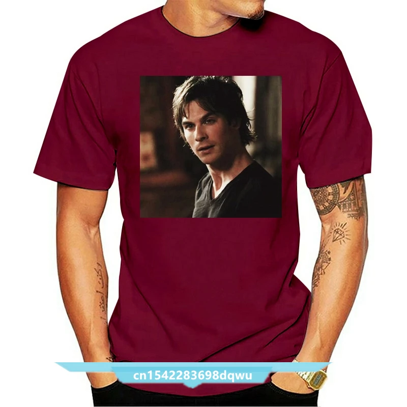 

Funny T Shirt Men Novelty Tshirt Vampire Diaries Sometimes Adult T-shirt Tall