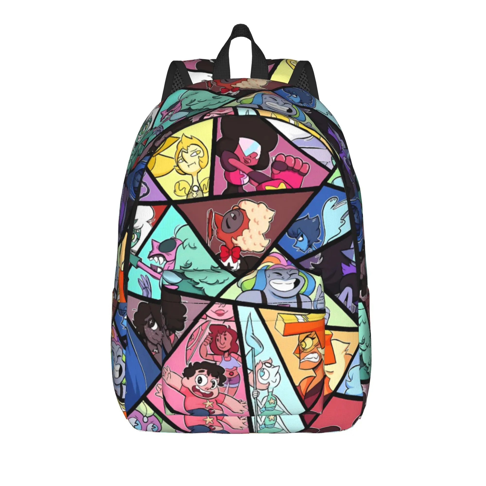 Crystal Gems Steven Universe Backpack  Outdoor Backpacks Boy Girl Colorful Breathable School Bags Casual Rucksack