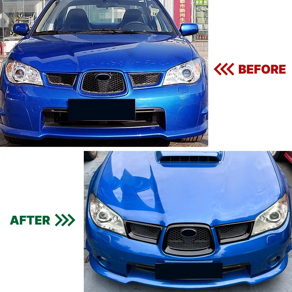 

Abs Grill Cover Easy Installation Grill Frame Trim Wrx Sti Trim Weatherproof Subaru Impreza Accessory For Vehicle Enhancement